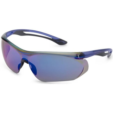 Gateway Safety Gateway Safety 280393927 Blue Mirror & Gray Flex Parallax Safety Glasses 280393927